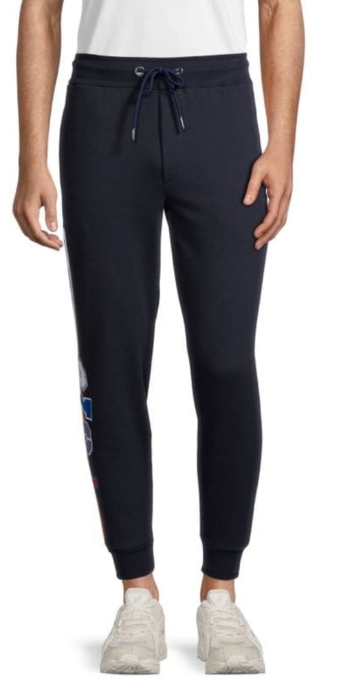 PLEIN SPORT PS78 Tape-Stripe Joggers